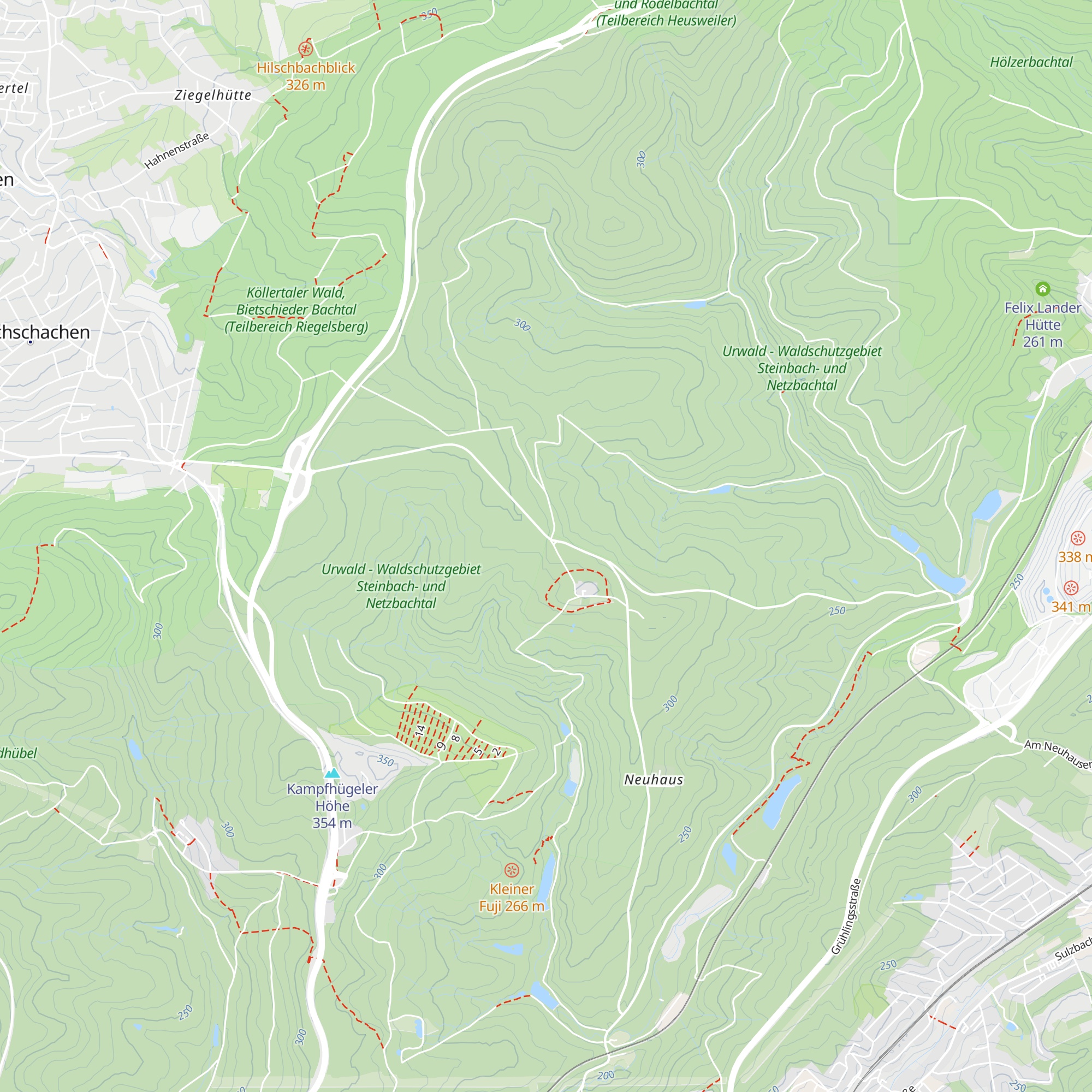Jungfleischhütte map