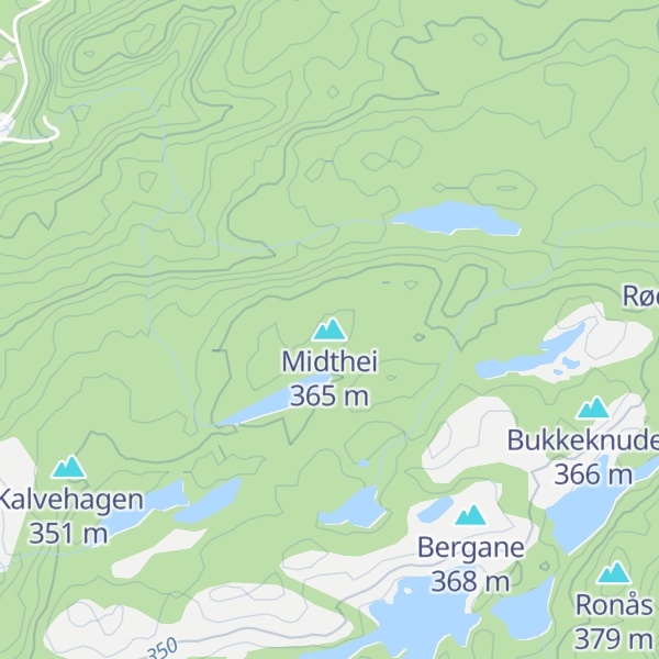 Map of Midthei