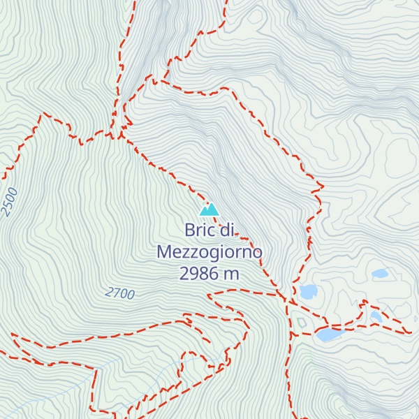 Map of Bric di Mezzogiorno