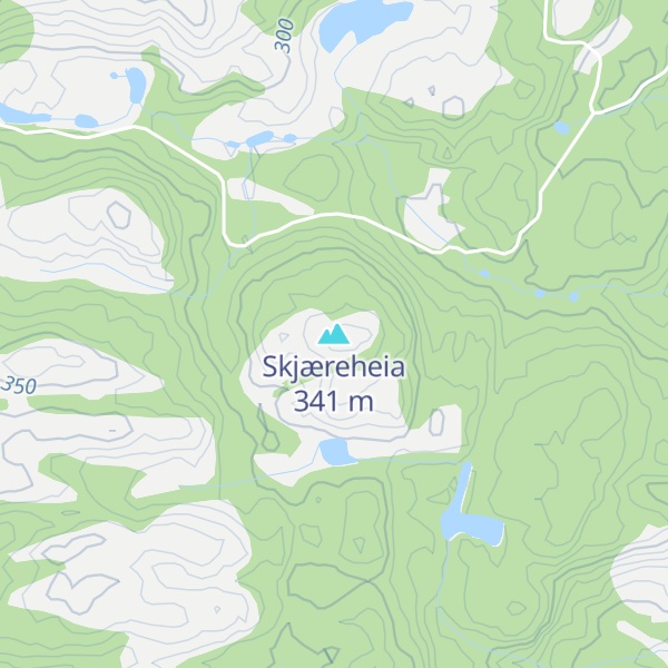 Map of Skjæreheia