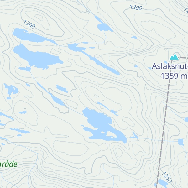 Map of Krokvassnutane