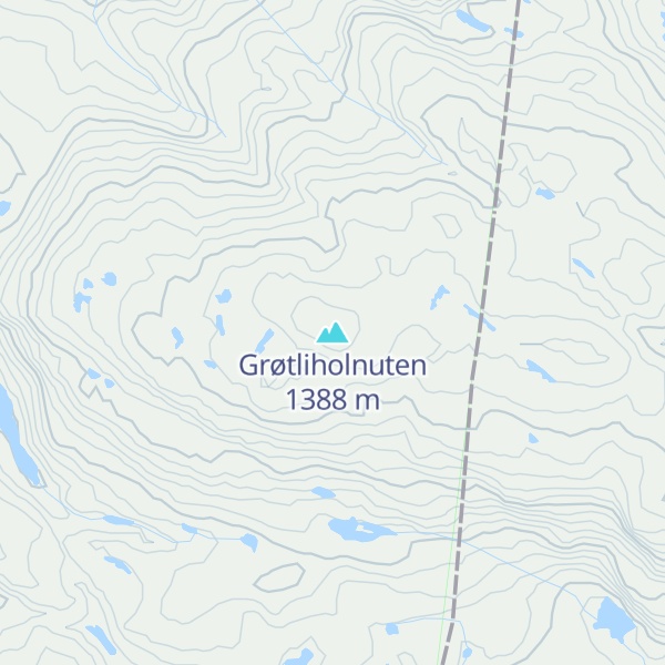 Map of Grøtliholnuten