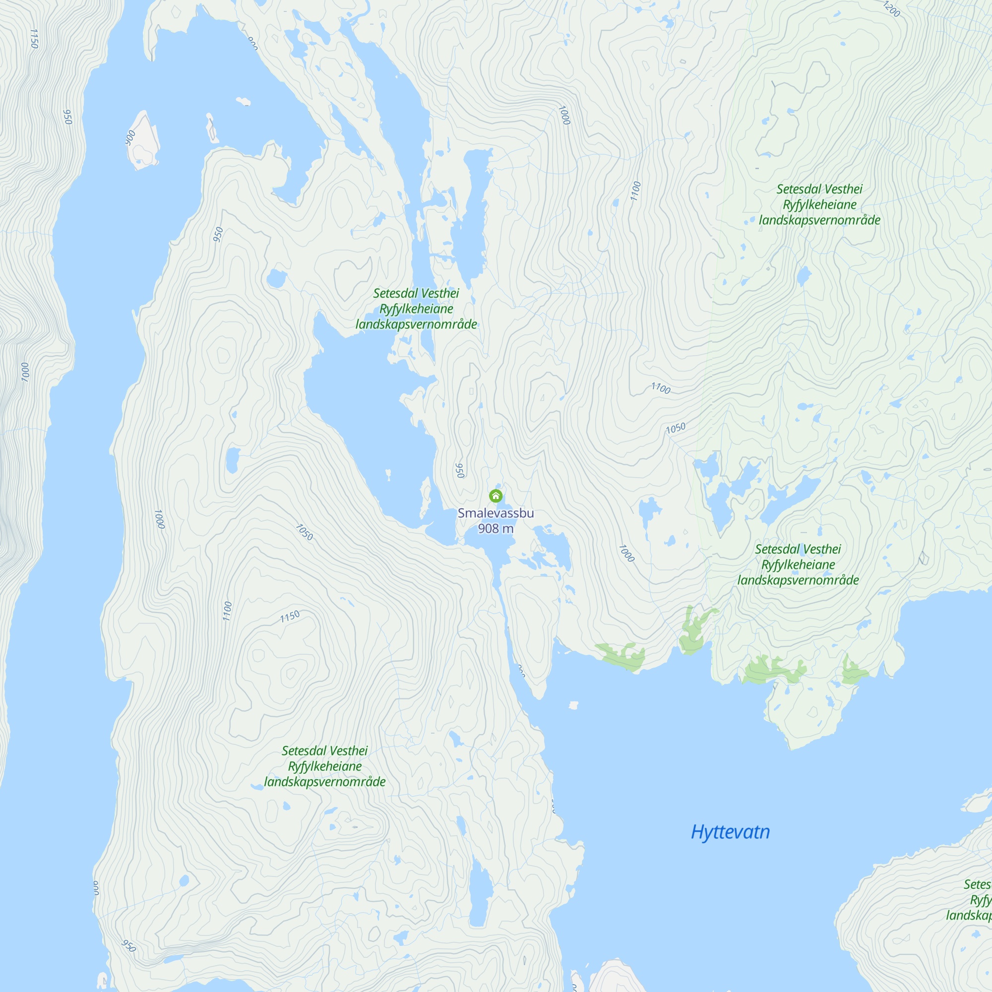 Smalevassbu map