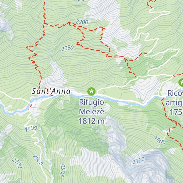 Map of Rifugio Melezè