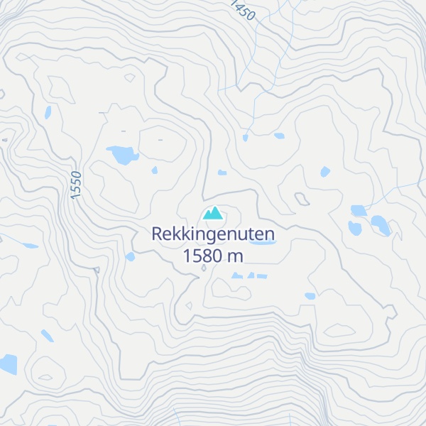 Map of Rekkingenuten