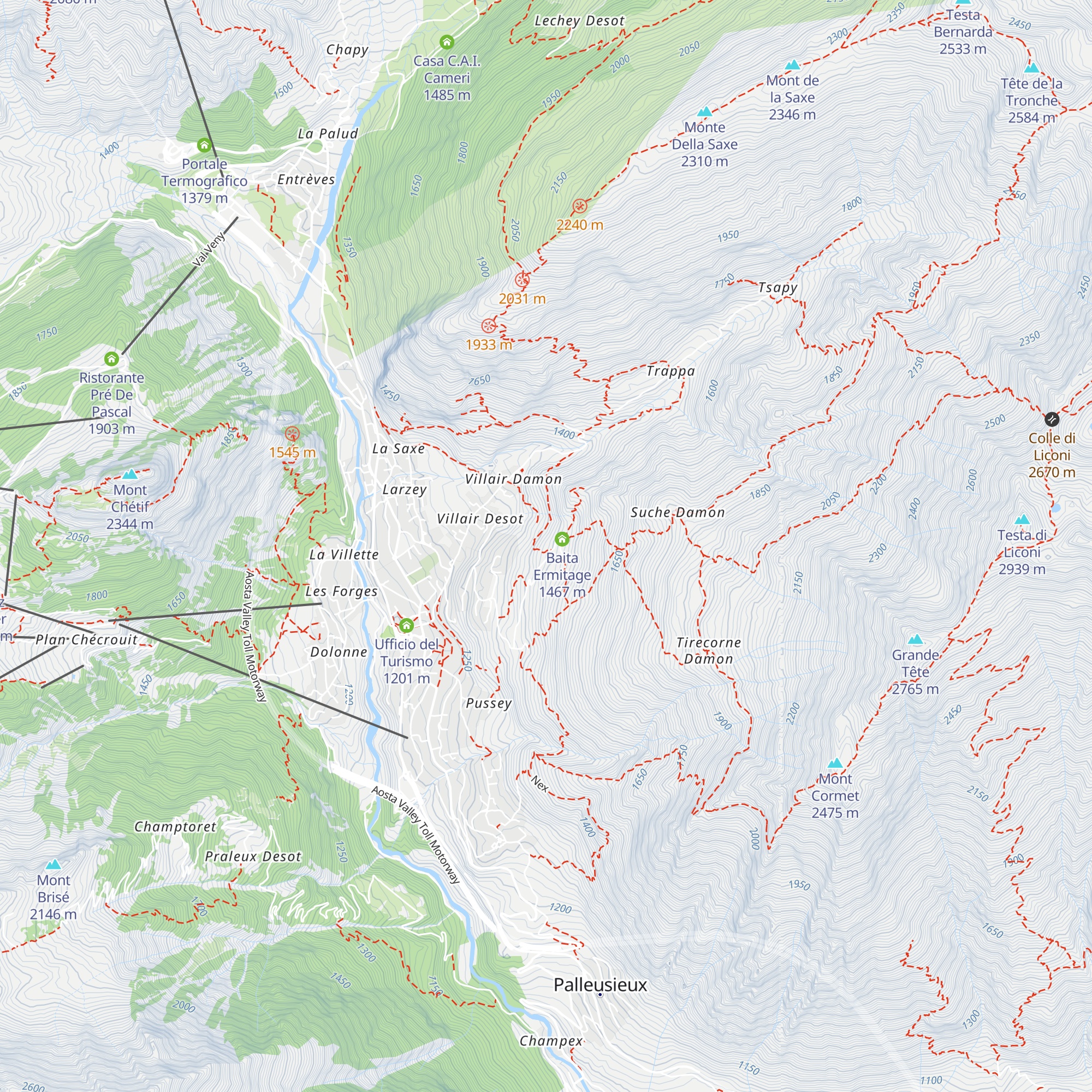 Chapelle de l'Erimitage map