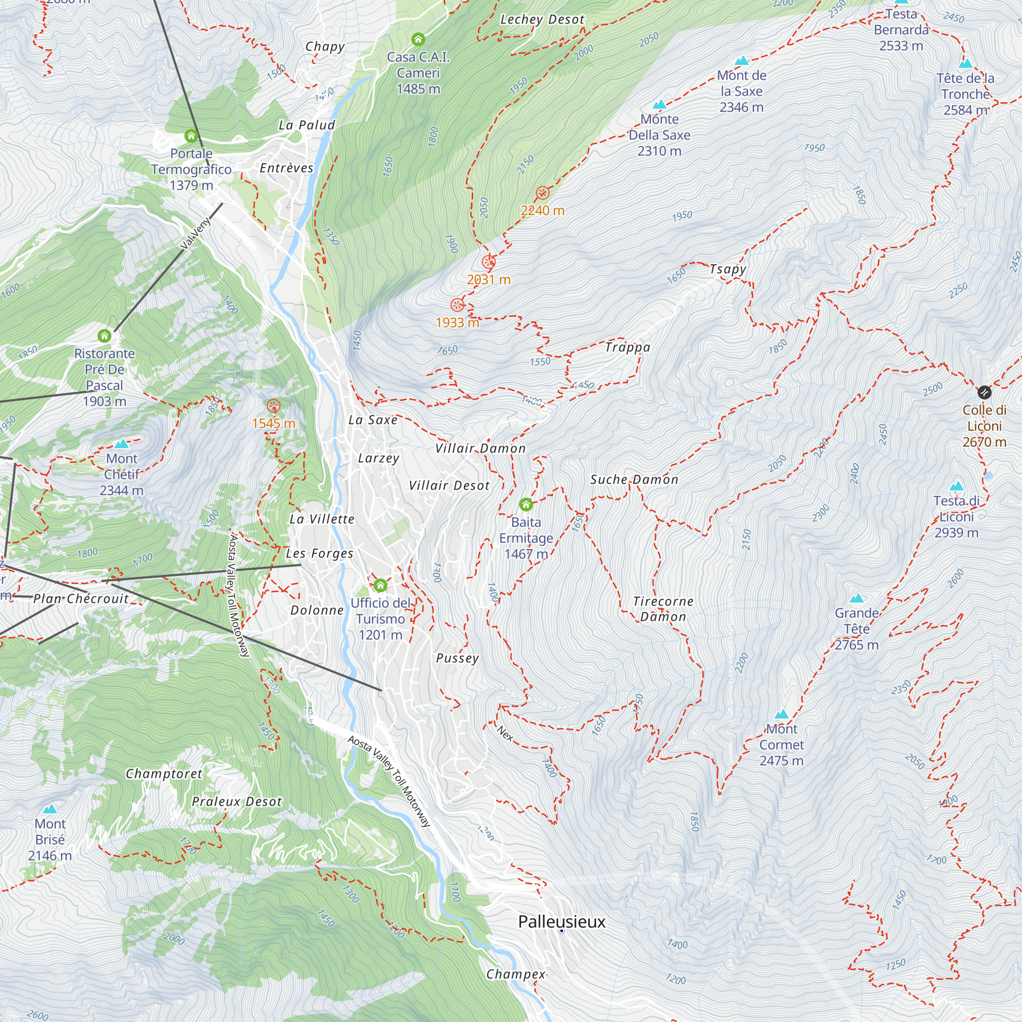 Chapelle de l'Erimitage map