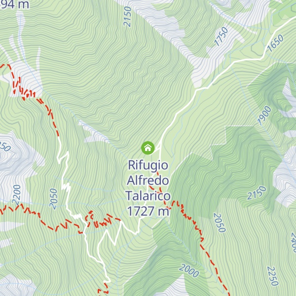 Map of Rifugio Alfredo Talarico
