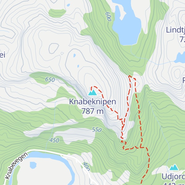 Map of Knabeknipen