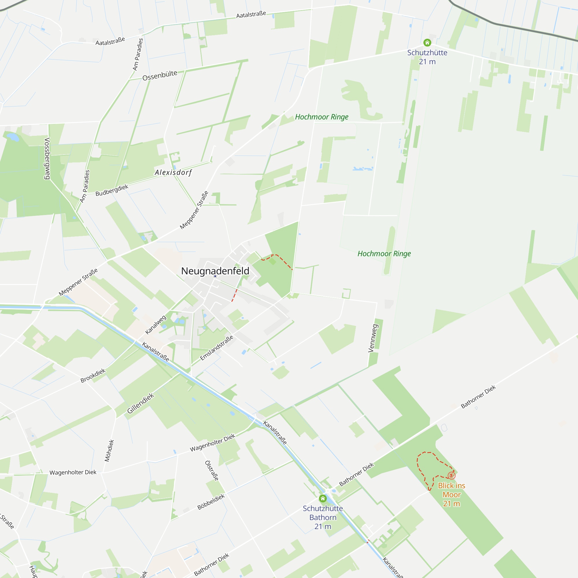 Schutzhütte Angelfreunde map