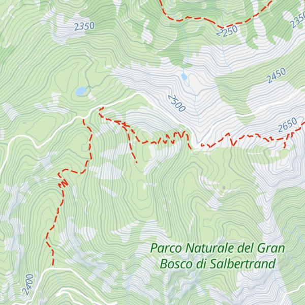 Map of Gran Pelà