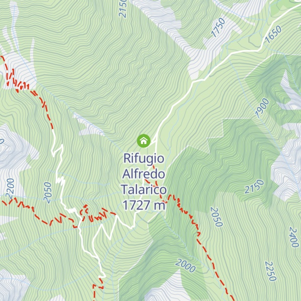 Map of ex casermette