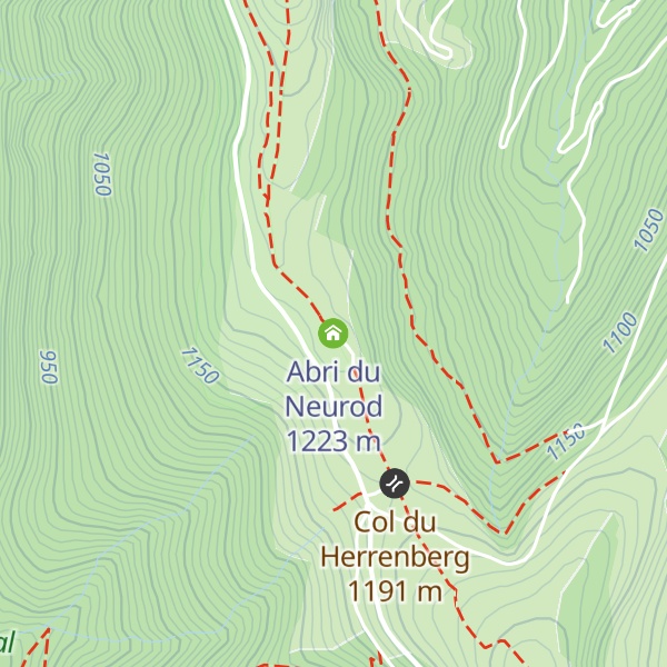 Map of Abri du Neurod