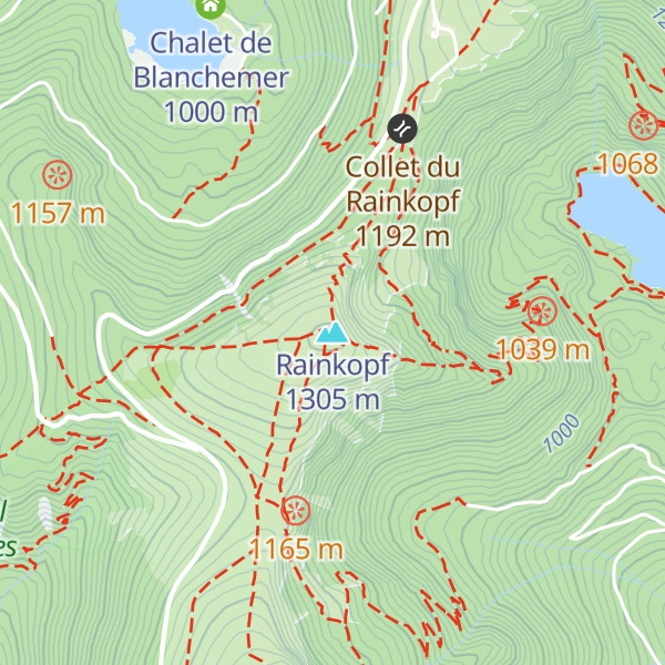 Map of Rainkopf