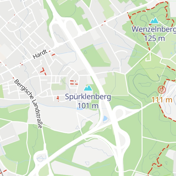 Map of Spürklenberg
