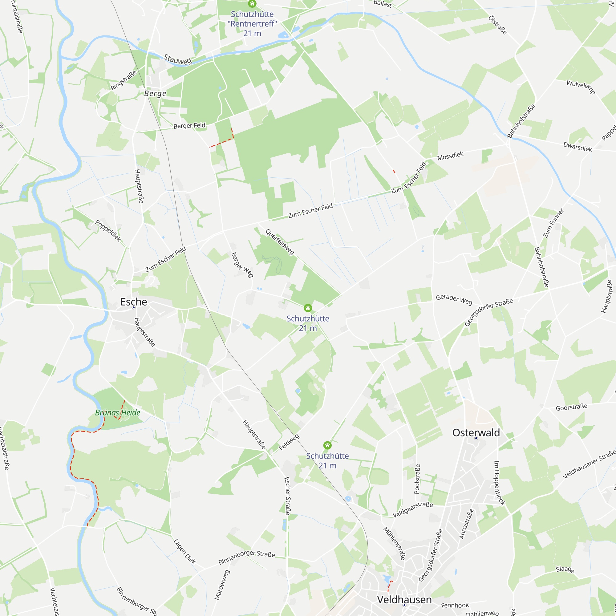 Schutzhütte map