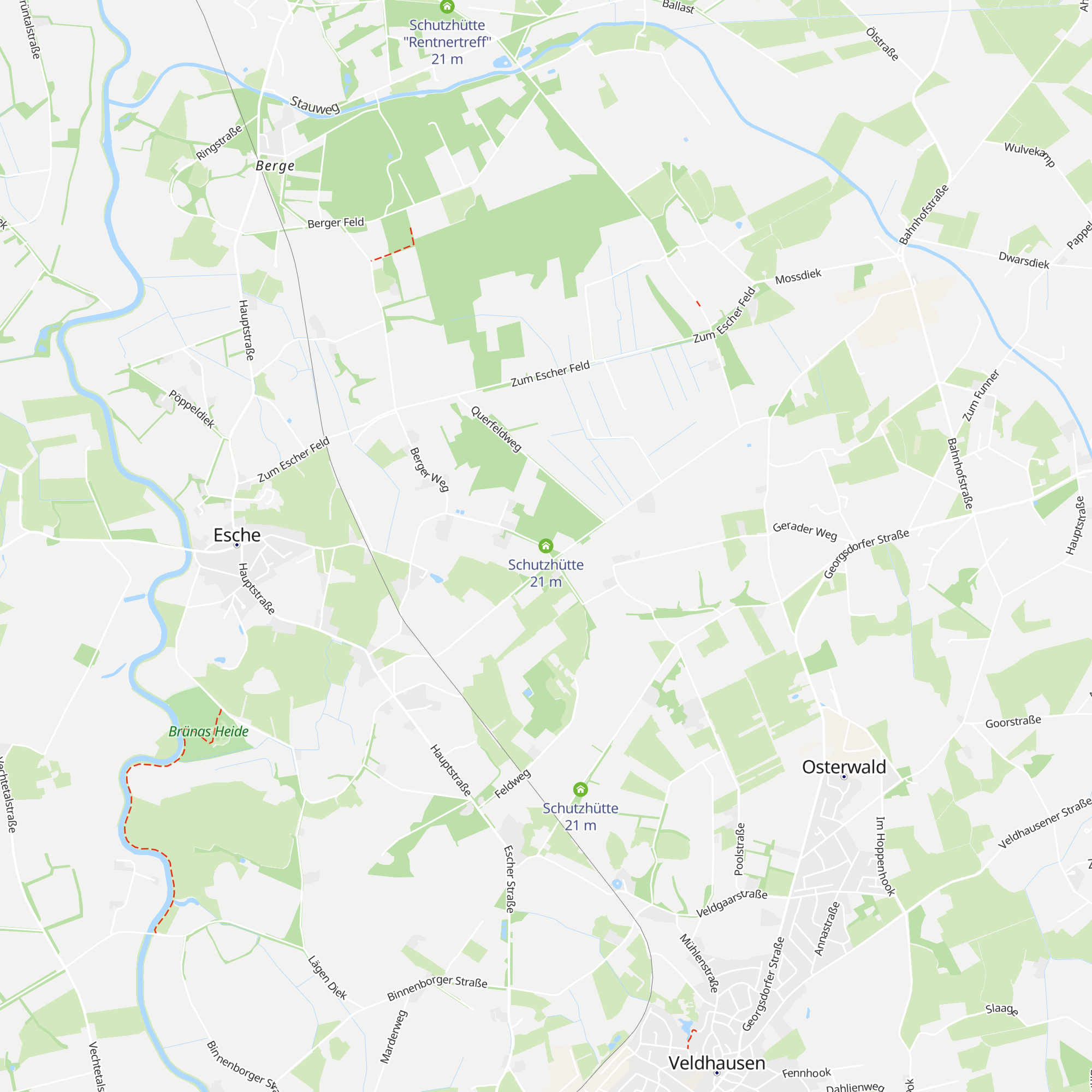 Schutzhütte map