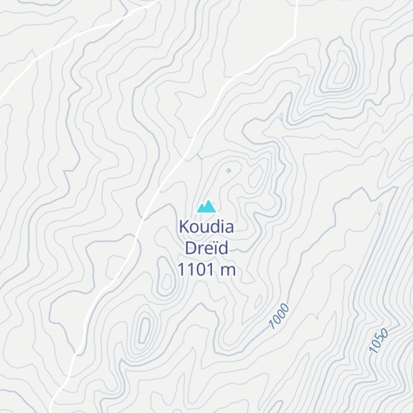 Map of Koudia Dreïd