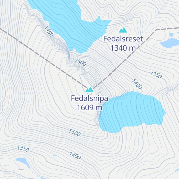 Map of Fedalsnipa