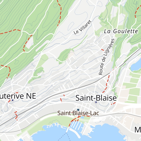 Map of Cabane des Violettes