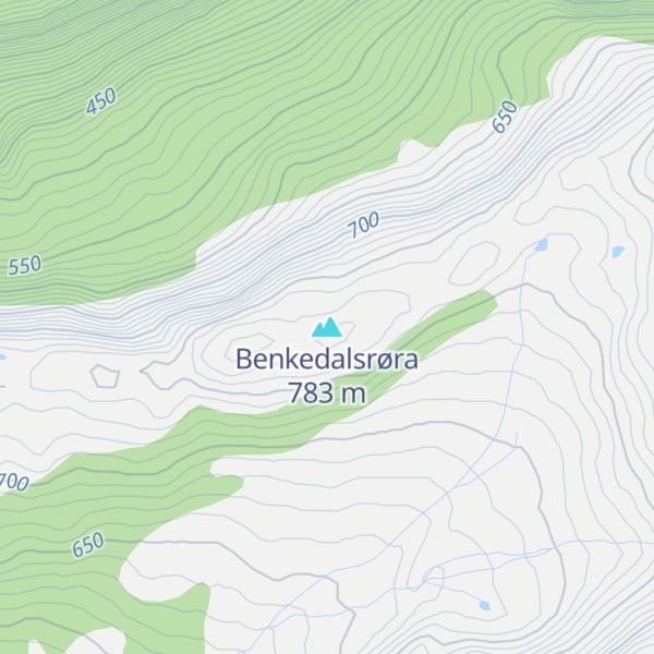 Map of Benkedalsrøra