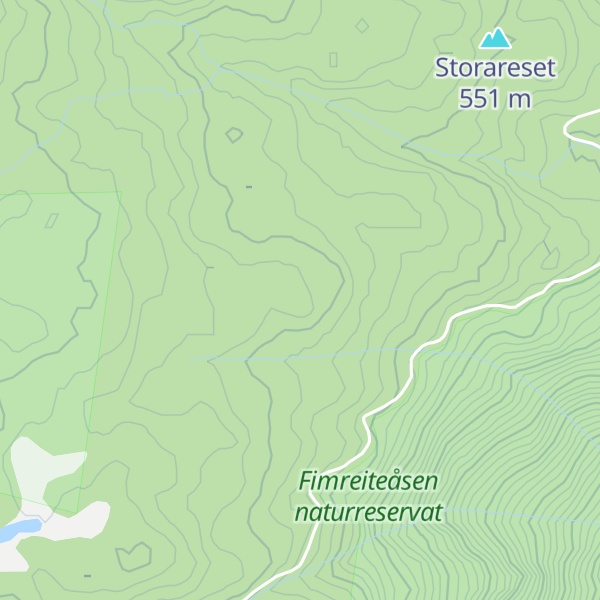 Map of Brennhjellhaugen