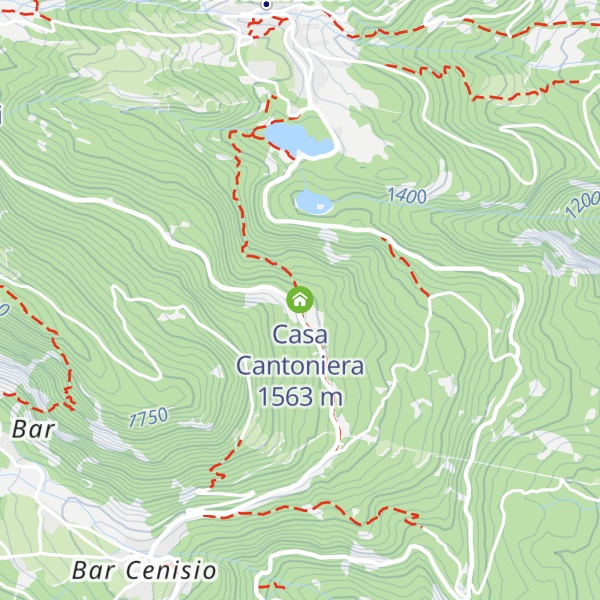 Map of Casa Cantoniera