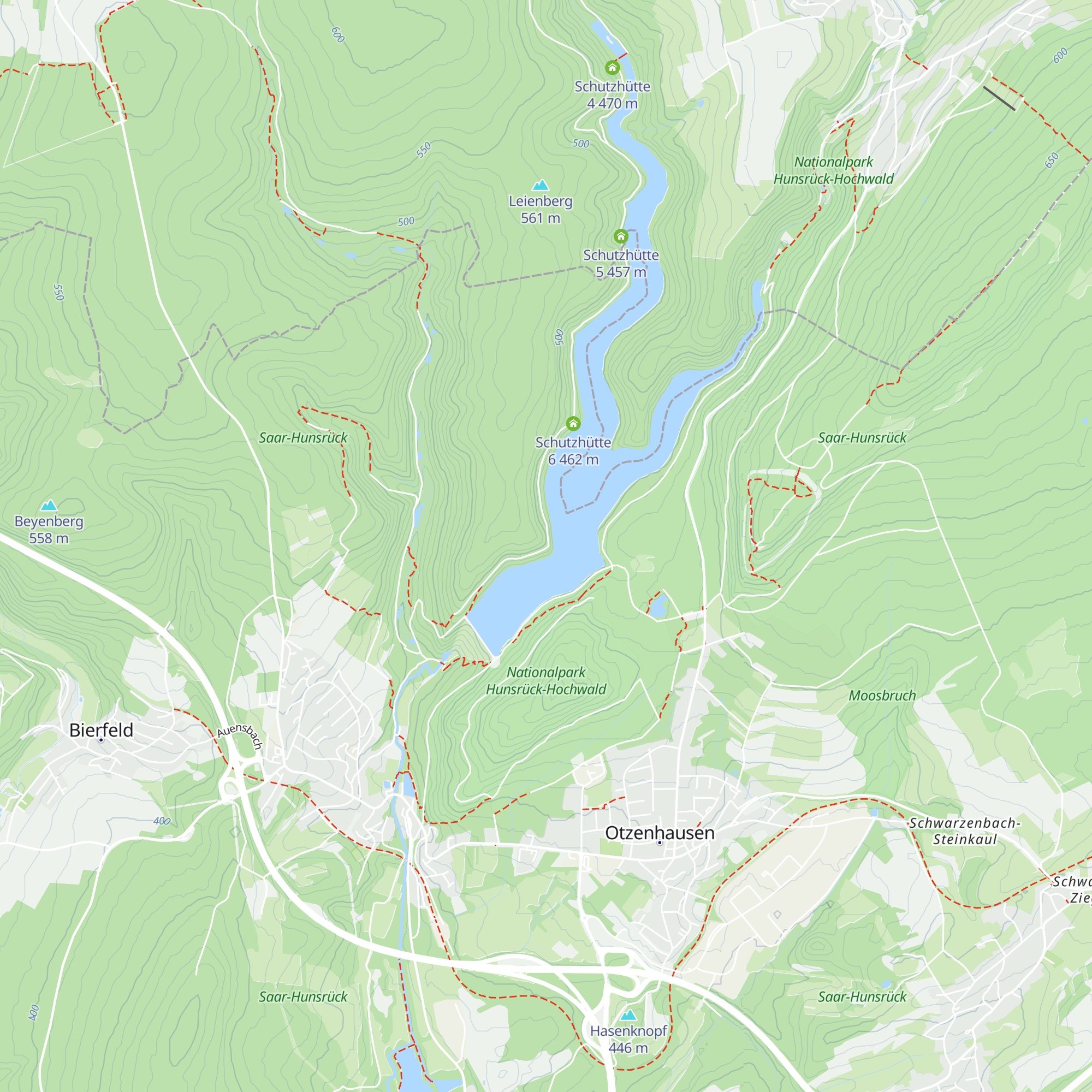 Schutzhütte 7 map