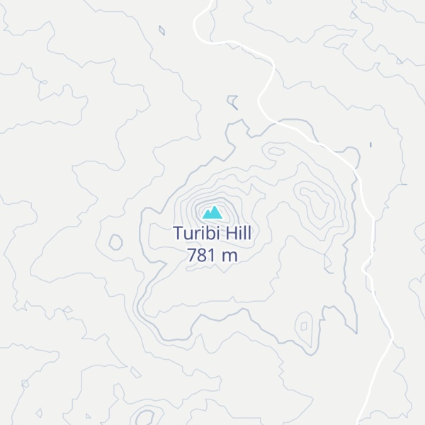 Map of Turibi Hill