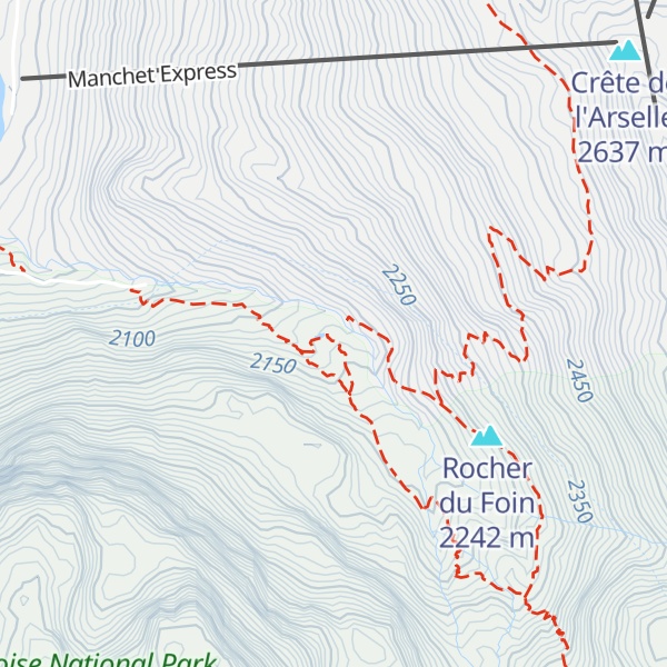Map of Ferme de l'Arsellaz
