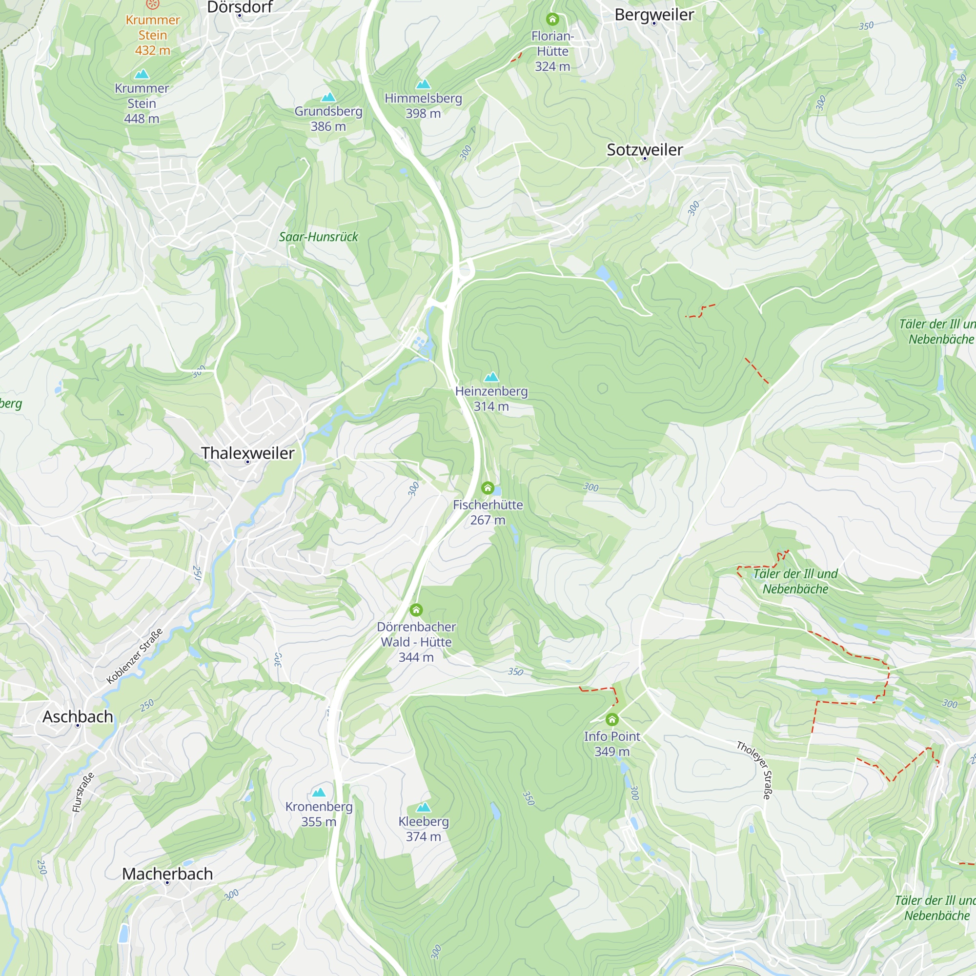 Fischerhütte map
