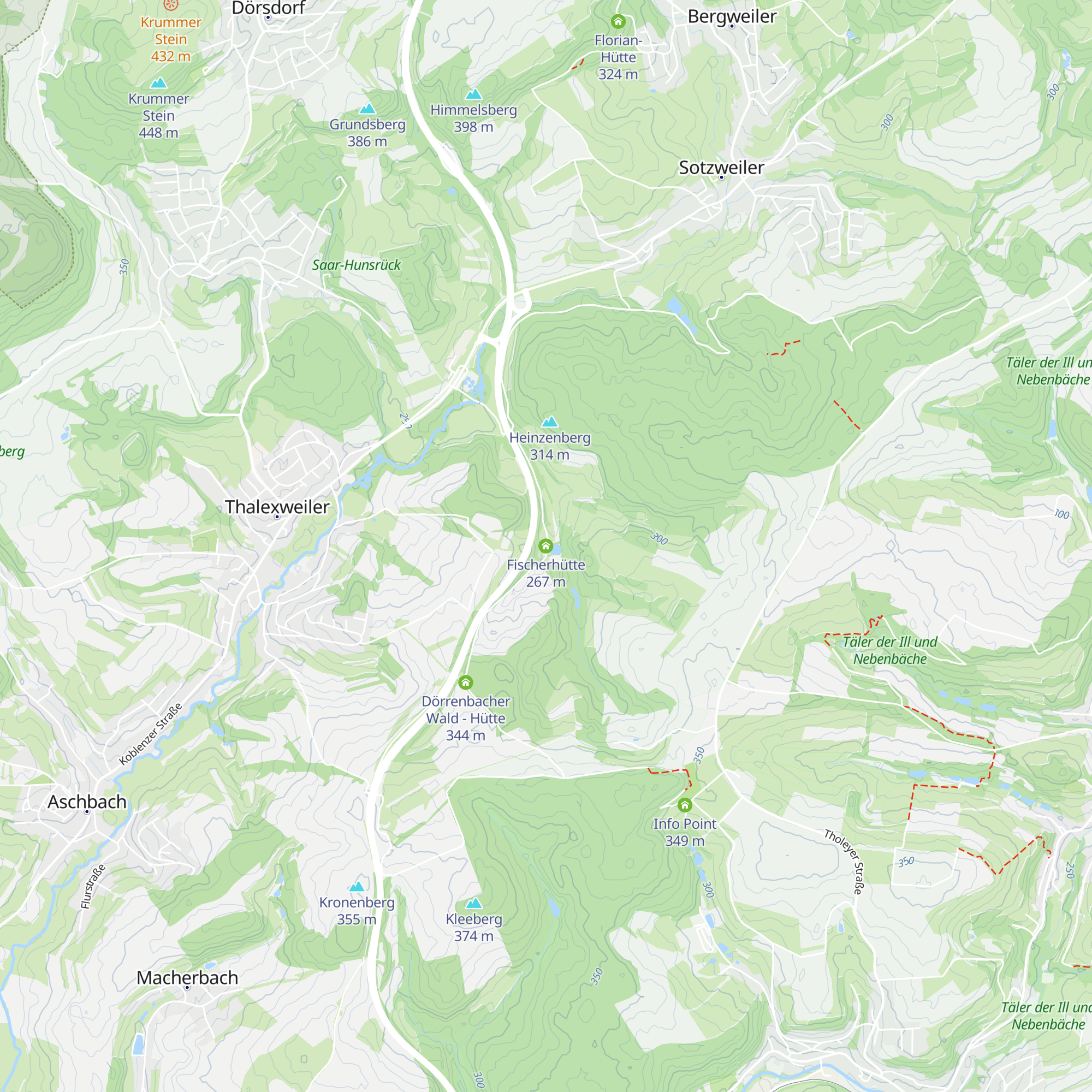 Fischerhütte map