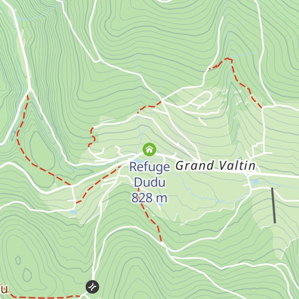 Map of Refuge Dudu