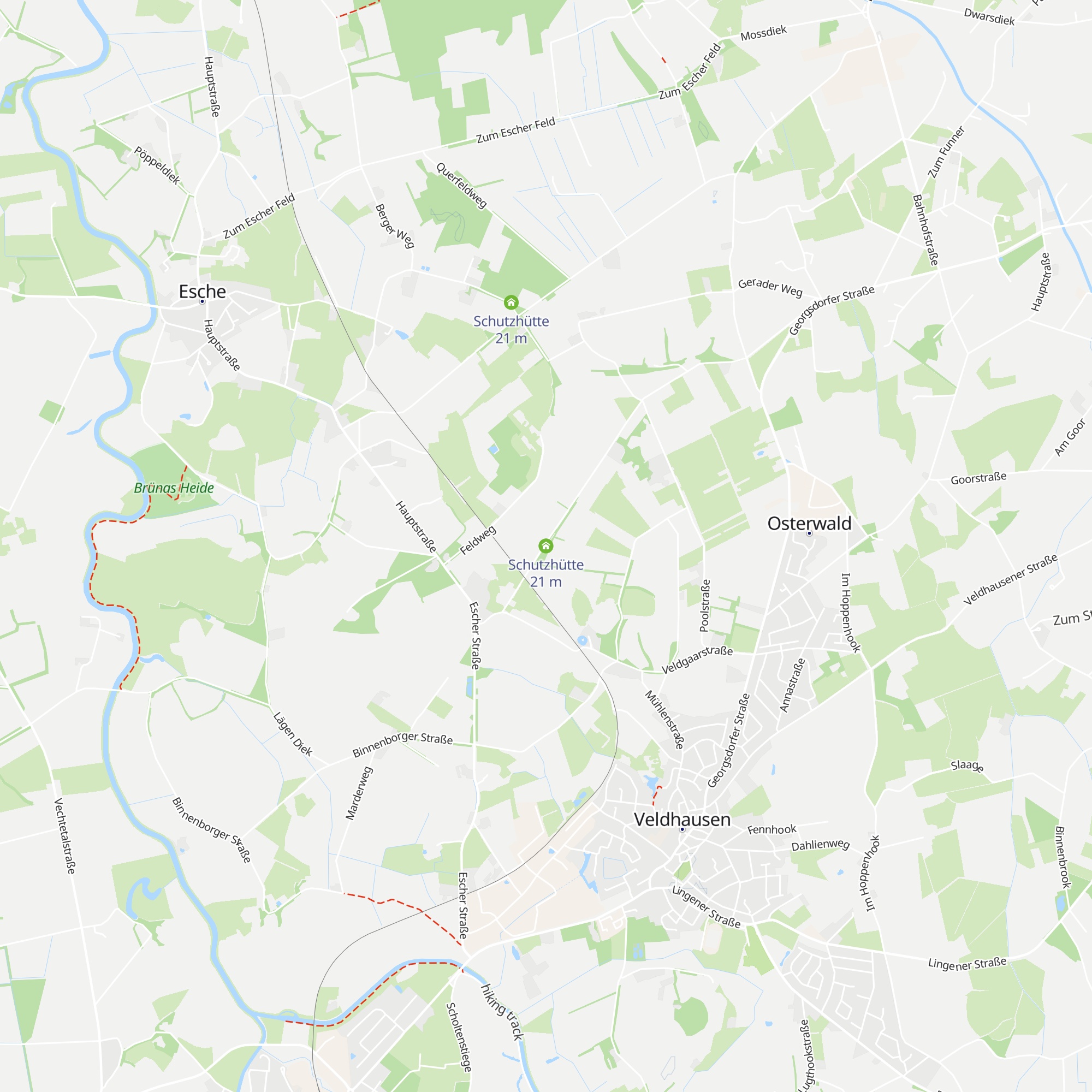 Schutzhütte map