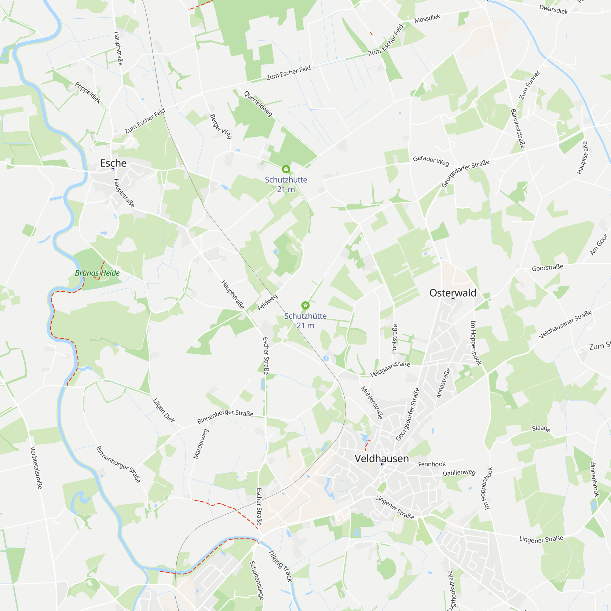 Schutzhütte map