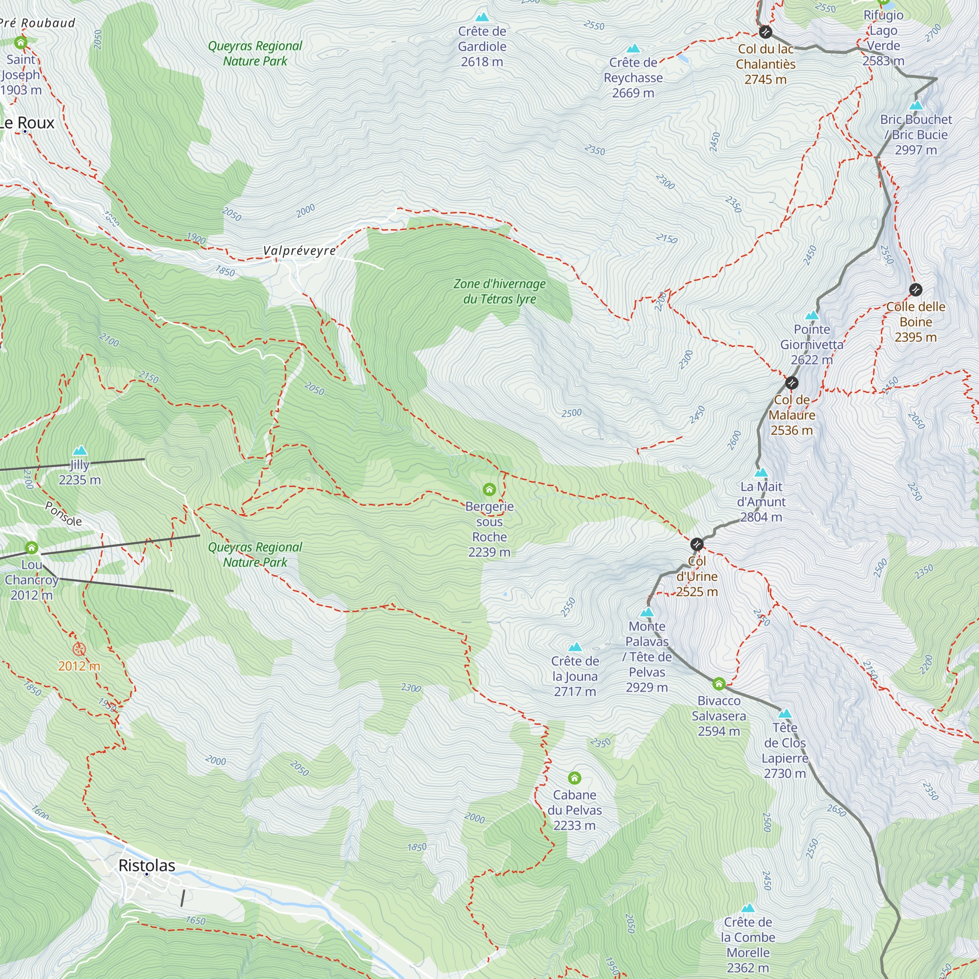 Bergerie sous Roche map