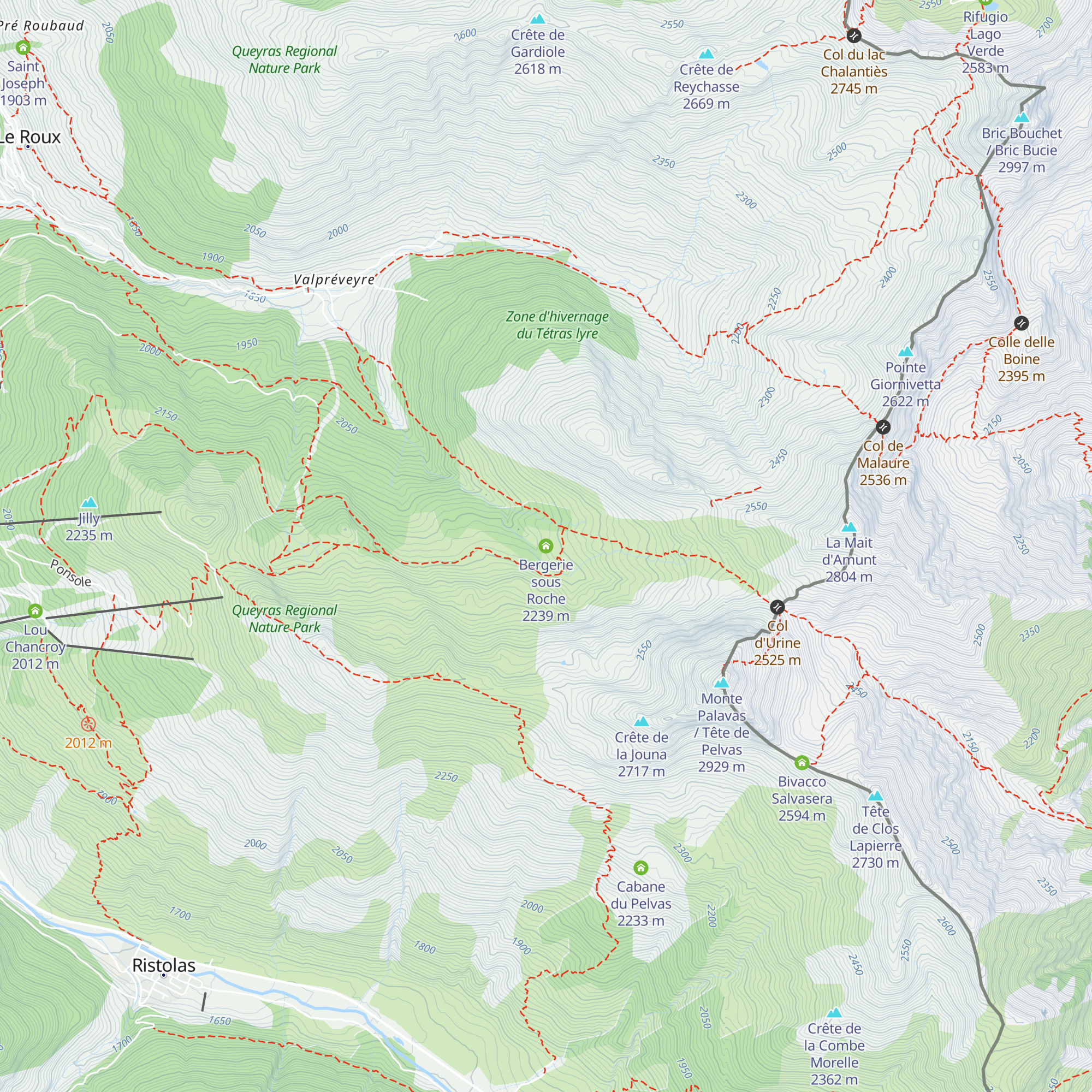 Bergerie sous Roche map