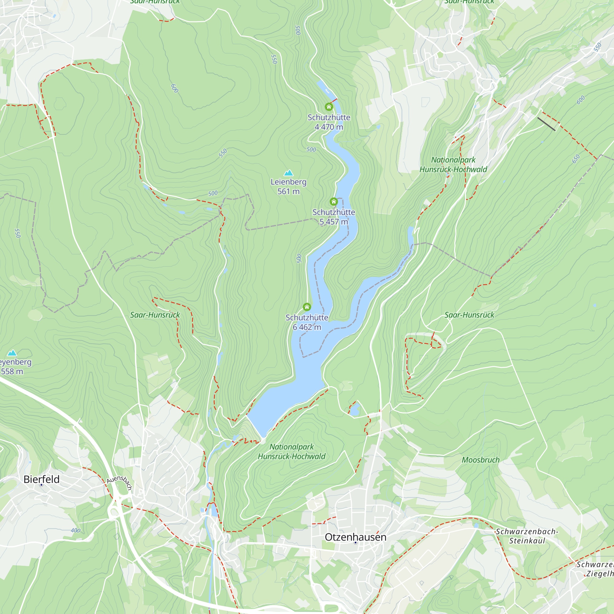 Schutzhütte 6 map