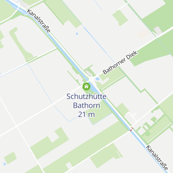 Map of Schutzhütte Bathorn