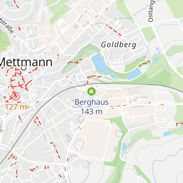 Map of Berghaus