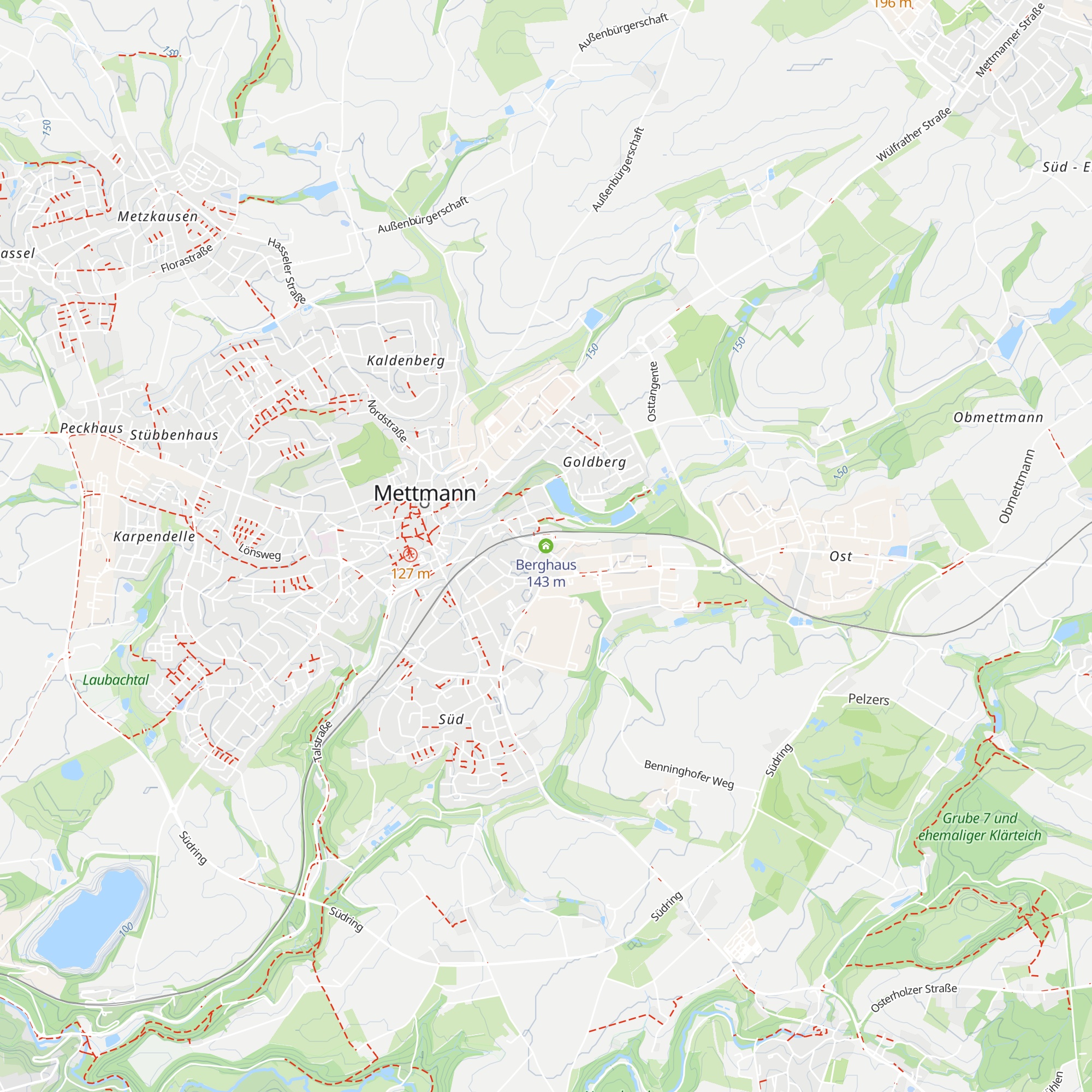 Berghaus map