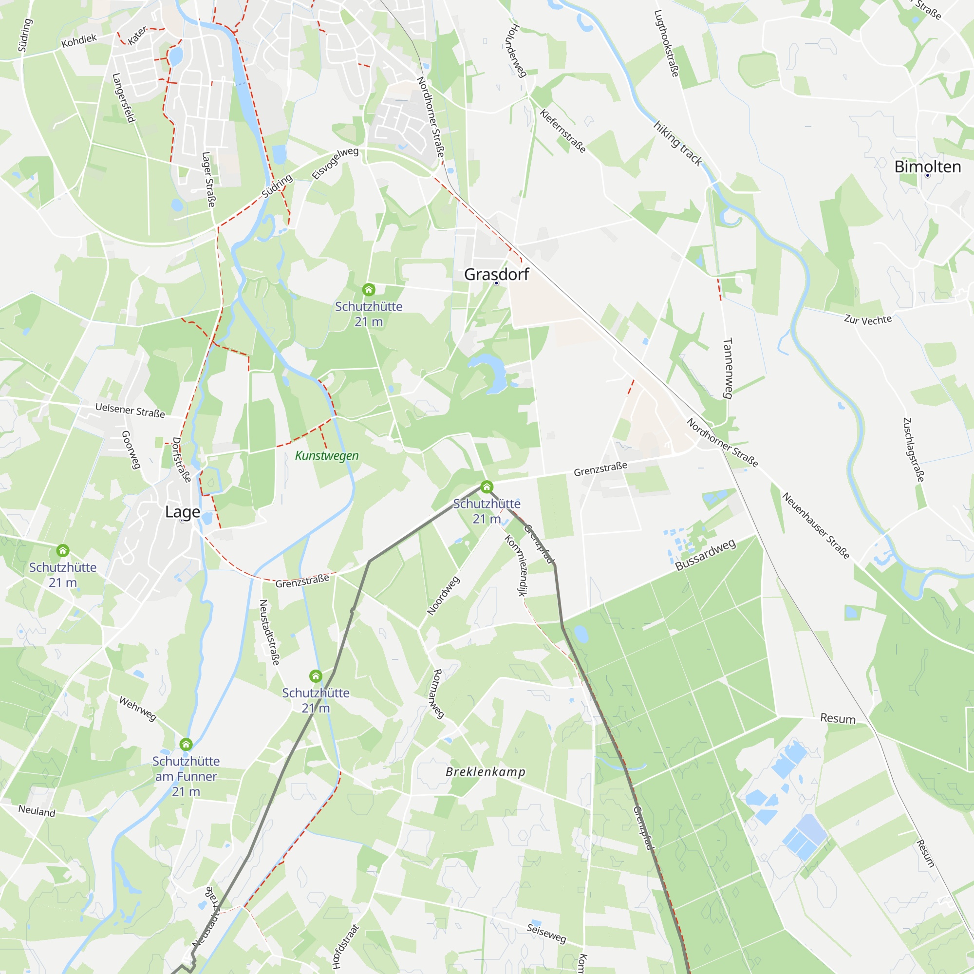 Schutzhütte map