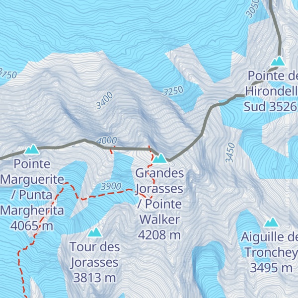 Map of Walkerpfeiler