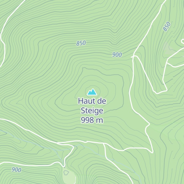 Map of Haut de Steige
