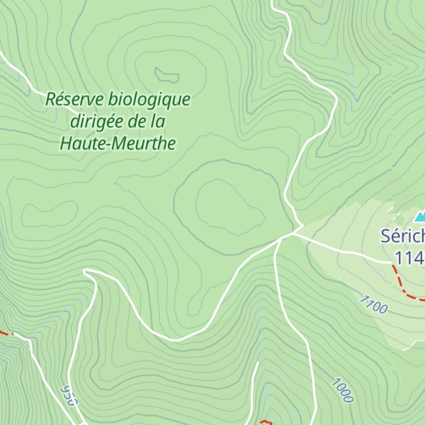 Map of Tête des Porcs