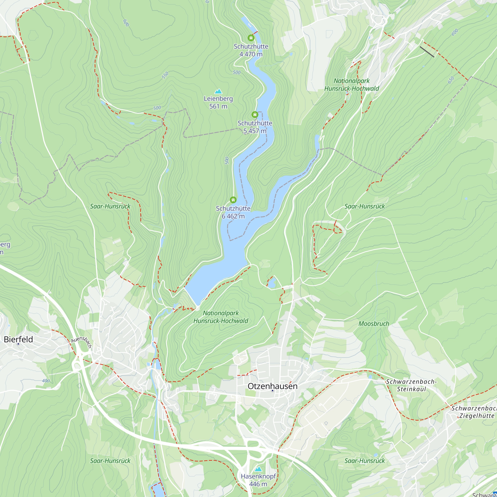 Schutzhütte 1 map