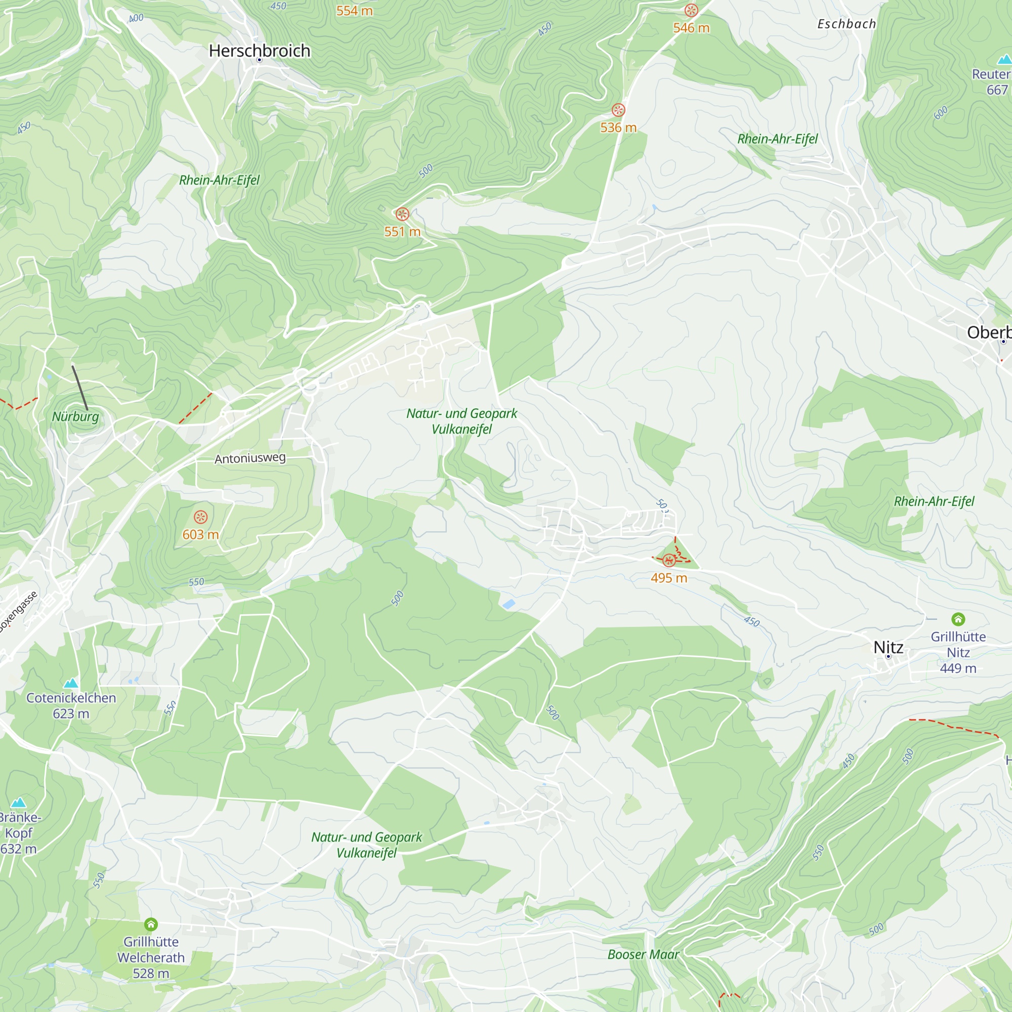 Grillhütte Drees map