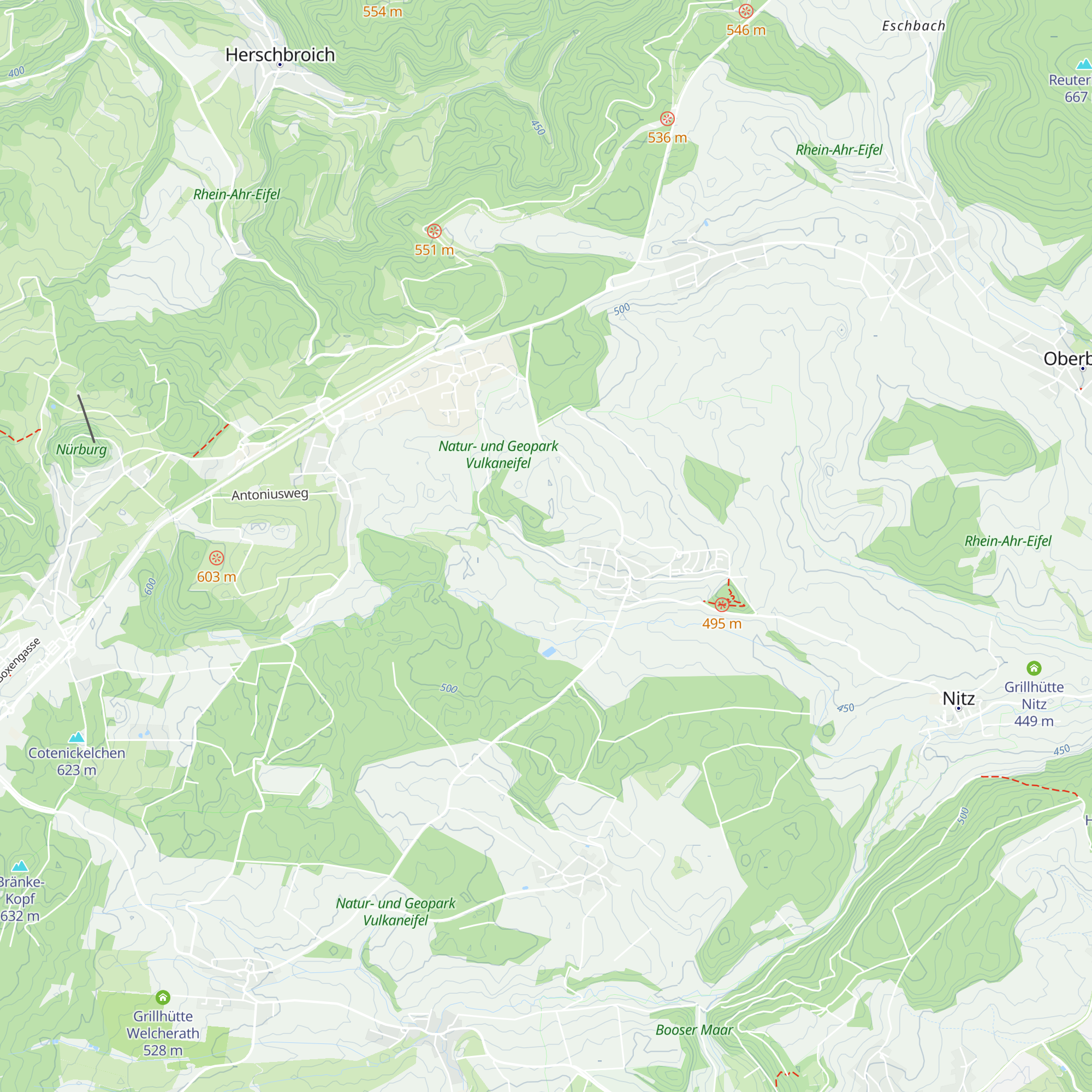 Grillhütte Drees map