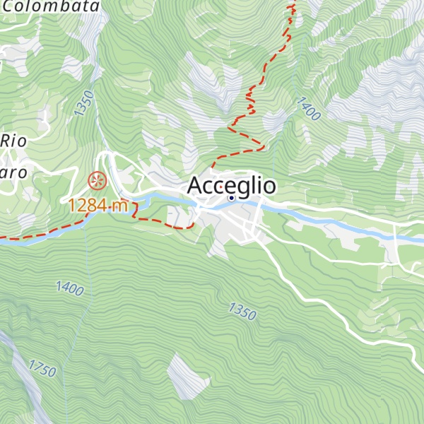 Map of Hotel Alpi Cozie