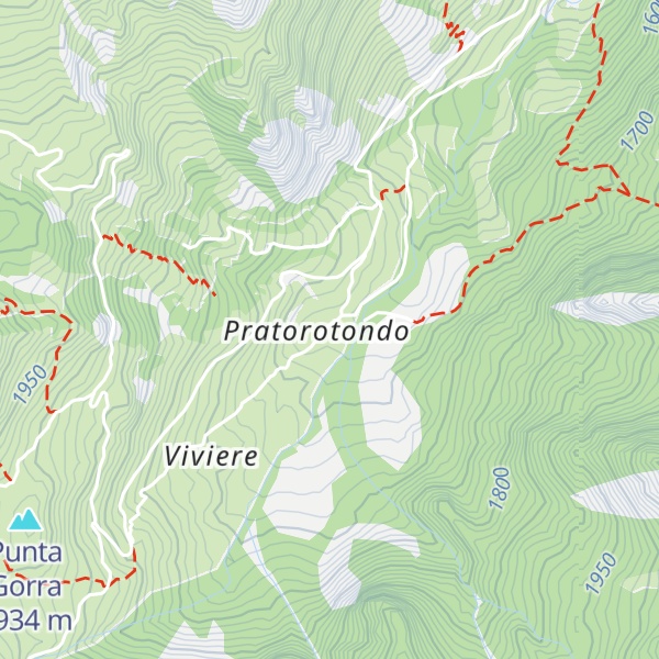Map of Capanna Sociale Unerzio